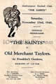 Northampton Old Merchant Taylors 1946 memorabilia